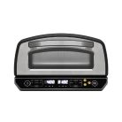 HOME HGPZ450 elektromos pizzasütő, max. 2000 W, max. 450 °C, LED kijelző, érintőgomb, fém ház, multifunkciós