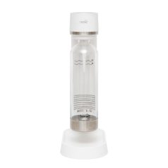   Home HGSZG1000 szódagép, fehér/inox, 2300 g, 14 x 41.5 x 25 cm