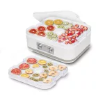 Home HG ASZ 5 aszaló, 35-70°C között állítható hőmérséklet, 5 tálca, töltőtömeg 3,5 kg, 400 W, fehér