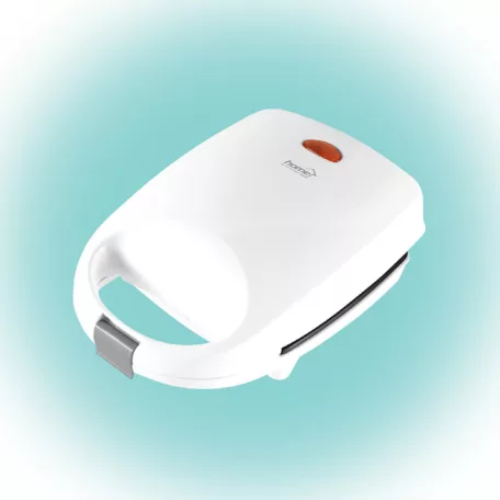 Home HG GK 04 gofrikehelysütő, teljesítmény 520 W, tapadásmentes sütőfelület, piros jelzőfény