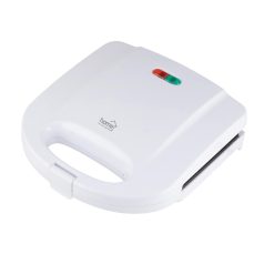   Home HG GS 21 gofrisütő, teljesítmény 750 W, tapadásmentes sütőfelület, egyszerre két gofri készíthető