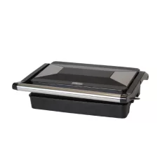   Home HG KG 01 mini kontakt grill, teljesítmény 800-1000 W, tapadásmentes bevonat, túlmelegedés elleni védelem