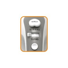   Home HG KM 18 kézi mixer, teljesítmény 250 W, 5 sebességfokozat, TURBO fokozat, habverő és dagasztó karok, fehér