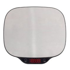   Home HG M 15 konyhai mérleg, méréshatár 15 kg, mérési pontosság: 1 g, tára funkció, világító piros LED kijelzővel, automatikus kikapcsolás,