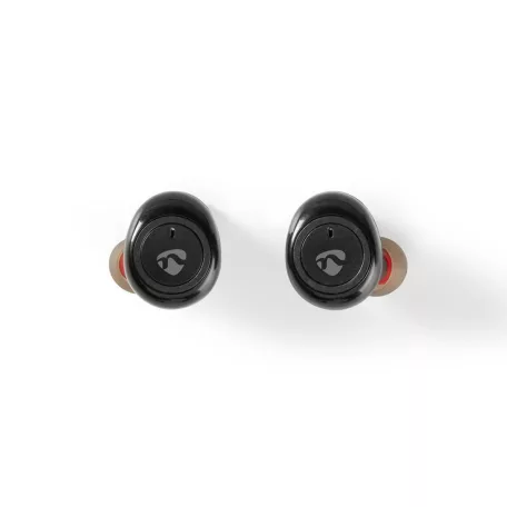 Teljesen vezeték nélküli fülhallgató | Bluetooth® | Maximális akkumulátor lejátszási idő: 3 óra | Nyomás Vezérlés | Töltő tok | Beépített mikrofon | Hangvezérlés támogatás | Fekete