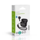 Teljesen vezeték nélküli fülhallgató | Bluetooth® | Maximális akkumulátor lejátszási idő: 16 óra | Érintés Vezérlés | Töltő tok | Kábel nélküli töltő tok | Beépített mikrofon | Hangvezérlés támogatás | Fekete