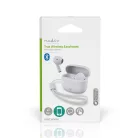 Teljesen vezeték nélküli fülhallgató | Bluetooth® | Maximális akkumulátor lejátszási idő: 16 óra | Érintés Vezérlés | Töltő tok | Kábel nélküli töltő tok | Beépített mikrofon | Hangvezérlés támogatás | Fehér