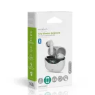 Teljesen vezeték nélküli fülhallgató | ANC (Active Noise Cancelling) | Bluetooth® | Maximális akkumulátor lejátszási idő: 30 óra | Érintés Vezérlés | Töltő tok | Kábel nélküli töltő tok | Beépített mikrofon | Hangvezérlés támogatás | Fehér