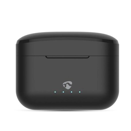 Teljesen vezeték nélküli fülhallgató | Hybrid (ENC + ANC) | Bluetooth® | Maximális akkumulátor lejátszási idő: 36 óra | Érintés Vezérlés | Töltő tok | Kábel nélküli töltő tok | Beépített mikrofon | Hangvezérlés támogatás | Fekete