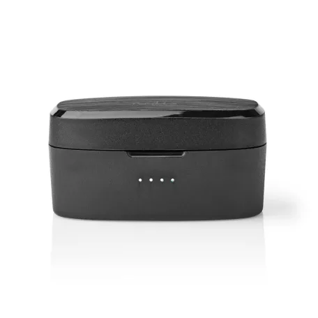 Teljesen vezeték nélküli fülhallgató | Bluetooth® | Maximális akkumulátor lejátszási idő: 3 óra | Érintés Vezérlés | Töltő tok | Beépített mikrofon | Hangvezérlés támogatás | Fekete