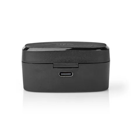Teljesen vezeték nélküli fülhallgató | Bluetooth® | Maximális akkumulátor lejátszási idő: 3 óra | Érintés Vezérlés | Töltő tok | Beépített mikrofon | Hangvezérlés támogatás | Fekete