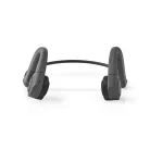 Bone Conduction fejhallgató | Bluetooth® | Maximális akkumulátor lejátszási idő: 6.5 óra | Beépített mikrofon | Belső memória: 8 GB | Hangerő szabályozás | IPX5 | Szürke
