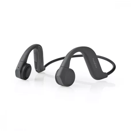Bone Conduction fejhallgató | Bluetooth® | Maximális akkumulátor lejátszási idő: 6.5 óra | Beépített mikrofon | Belső memória: 8 GB | Hangerő szabályozás | IPX5 | Szürke
