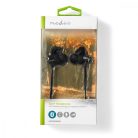 Bluetooth® fülhallgató | Maximális akkumulátor lejátszási idő: 5 óra | Beépített mikrofon | Hangvezérlés támogatás | Hangerő szabályozás | Fül szárny | Fekete