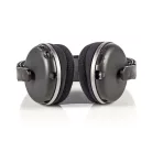 Vezeték nélküli TV fejhallgató | RF | Teljes Fület Befedő Kialakítás | Maximális akkumulátor lejátszási idő: 11 óra | 100 m | Digitális Audió | Töltő állomást tartalmaz | Ezüst / Fekete