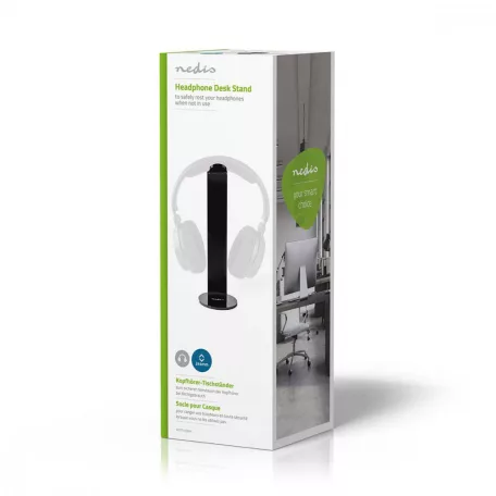 fejhallgató állvány | ABS | Fekete