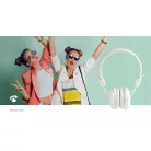 On-Ear vezetékes fejhallgató | 3.5 mm | Kábel hossz: 1.20 m | Fehér