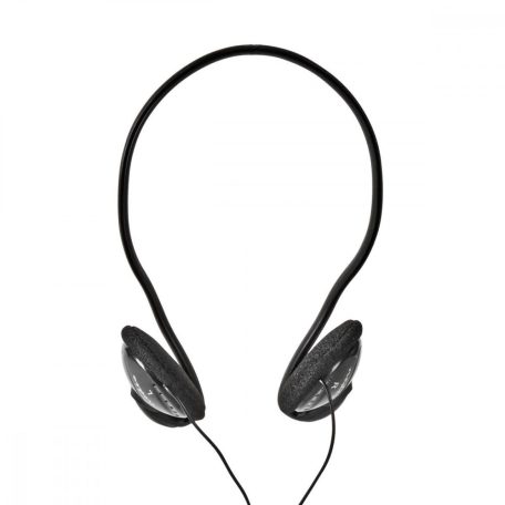 On-Ear vezetékes fejhallgató | 3.5 mm | Kábel hossz: 2.10 m | Fekete