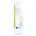 Vezetékes fülhallgató | Lightning | Kábel hossz: 1.20 m | Beépített mikrofon | Hangerő szabályozás | Fehér