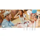 Vezetékes fülhallgató | Lightning | Kábel hossz: 1.20 m | Beépített mikrofon | Hangerő szabályozás | Fehér