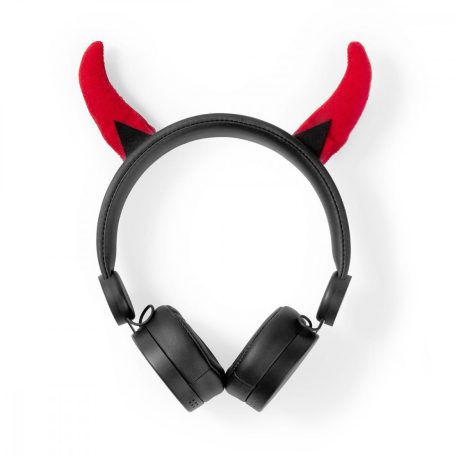 On-Ear vezetékes fejhallgató | 3.5 mm | Kábel hossz: 1.20 m | 85 dB | Fekete / Piros
