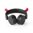 On-Ear vezetékes fejhallgató | 3.5 mm | Kábel hossz: 1.20 m | 85 dB | Fekete / Piros