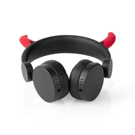 On-Ear vezetékes fejhallgató | 3.5 mm | Kábel hossz: 1.20 m | 85 dB | Fekete / Piros