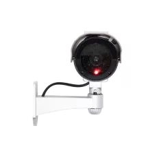   HOME HSK160 kültéri napelemes álkamera, villogó piros LED, körbe forgatható, egyszerű felszerelés, akkumulátoros tápellátás opció, élethű kamera megjelenés, IP44