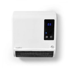   NEDIS Fürdőszoba melegítő 2000W, állítható termosztát, 2 fűtési mód, IP22, távirányító, fehér, Nedis Fürdőszoba fűtőtestek | 2000 W | Állítható hőmérséklet | 2 Hőmód | IP22 | Távirányító | Fehér