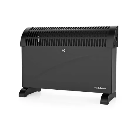 Konvektor-fűtés | 2000 W | 3 Hőbeállítások | Állítható hőmérséklet | Borulás ellen védett | Beépített fogantyúval | Fekete