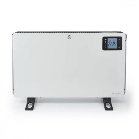 Nedis Prémium fűtőtest SmartLife Konvektor | Wi-Fi | 2000 W | 3 Hőbeállítások | LCD | 5 - 37 °C | Állítható hőmérséklet | Fehér htco50wtw