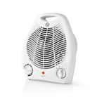 Fan Heater | 1000 / 2000 W | Állítható hőmérséklet | 2 Hőbeállítások | Beépített fogantyúval | Borulás ellen védett | Fehér