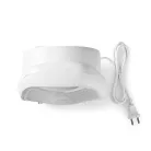 Fan Heater | 1000 / 2000 W | Állítható hőmérséklet | 2 Hőbeállítások | Beépített fogantyúval | Borulás ellen védett | Fehér