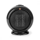 NEDIS HTFA15BK Kerámia PTC ventilátor Fűtés | 500 W | 1 Fűtési mód | Állítható hőmérséklet | Túlmelegedés elleni védelem | Borulás ellen védett