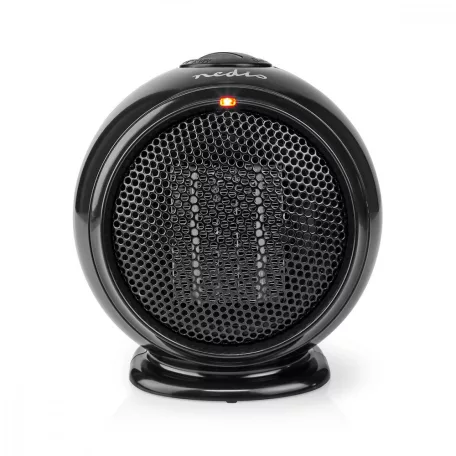 NEDIS HTFA15BK Kerámia PTC ventilátor Fűtés | 500 W | 1 Fűtési mód | Állítható hőmérséklet | Túlmelegedés elleni védelem | Borulás ellen védett