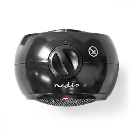 NEDIS HTFA15BK Kerámia PTC ventilátor Fűtés | 500 W | 1 Fűtési mód | Állítható hőmérséklet | Túlmelegedés elleni védelem | Borulás ellen védett