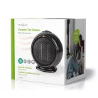 NEDIS HTFA15BK Kerámia PTC ventilátor Fűtés | 500 W | 1 Fűtési mód | Állítható hőmérséklet | Túlmelegedés elleni védelem | Borulás ellen védett