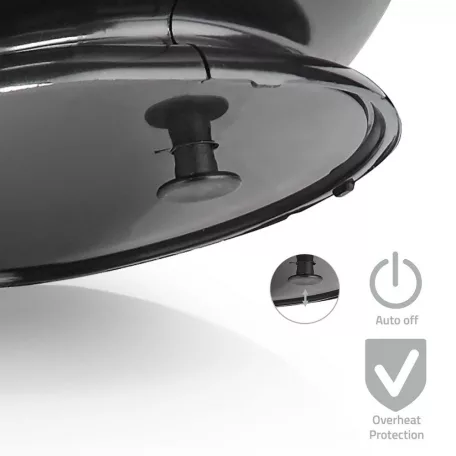 Kerámia PTC ventilátor Fűtés | 500 W | 1 Fűtési mód | Állítható hőmérséklet | Túlmelegedés elleni védelem | Borulás ellen védett