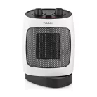 Kerámia PTC ventilátor Fűtés | 1000 / 2000 W | 2 Hőmód | Állítható hőmérséklet | Automatikusan forog | Túlmelegedés elleni védelem | Borulás ellen védett