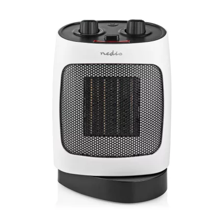 Kerámia PTC ventilátor Fűtés | 1000 / 2000 W | 2 Hőmód | Állítható hőmérséklet | Automatikusan forog | Túlmelegedés elleni védelem | Borulás ellen védett