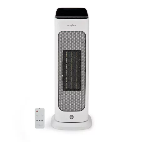 SmartLife kerámia PTC ventilátorfűtő | Wi-Fi | 2000 W | 2 Hőbeállítások | Oszcilláló | Kijelző | 10 - 49 °C | Android™ / IOS | Fehér