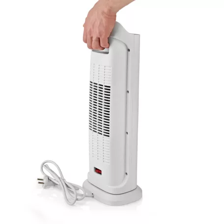 Nedis Álló kerámia PTC fűtőtest távirányítóval és időzítővel, fehér, 1400 / 2000 W (HTFA20WT)
