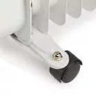 Olajradiátor | 1000 / 1500 / 2500 W | 11 Uszony | Állítható hőmérséklet | 3 Hőbeállítások | Borulás ellen védett | Fehér