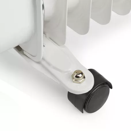 Olajradiátor | 1000 / 1500 / 2500 W | 11 Uszony | Állítható hőmérséklet | 3 Hőbeállítások | Borulás ellen védett | Fehér
