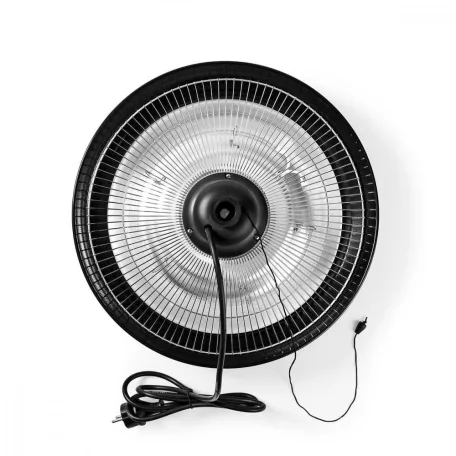 NEDIS Terasz hősugárzó | 1500 W | 1 Hőbeállítás | Borulás ellen védett | IP34 | Fekete OSZLOP HŐSUGÁRZÓ