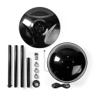 Terasz hősugárzó | 1500 W | 1 Hőbeállítás | Borulás ellen védett | IP34 | Fekete