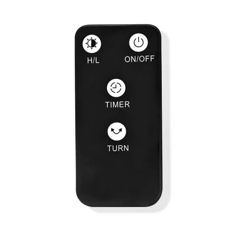 SmartLife Terasz hősugárzó | Wi-Fi | 1200 W | 2 Hőbeállítások | Oszcilláló | Borulás ellen védett | IP24 | Fekete