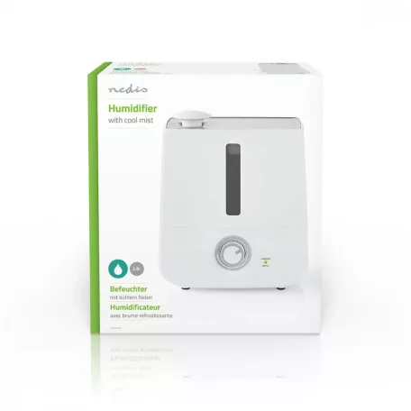 Párásító | 30 W | Hűvös Köddel | 2.8 l | Ekkora területhez alkalmas: 25 m² | Fehér / Szürke