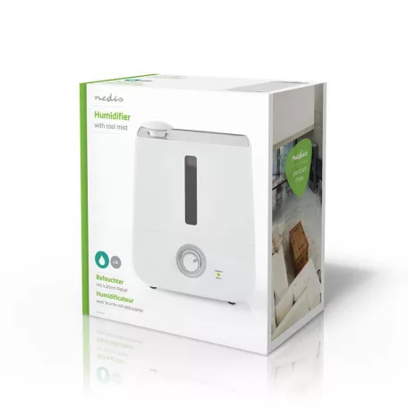 Párásító | 30 W | Hűvös Köddel | 2.8 l | Ekkora területhez alkalmas: 25 m² | Fehér / Szürke