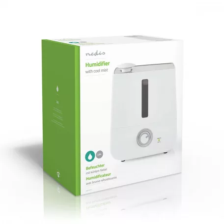 Párásító | 30 W | Hűvös Köddel | 2.8 l | Ekkora területhez alkalmas: 25 m² | Fehér / Szürke